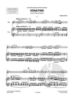 Sonatine von Claude Arrieu 