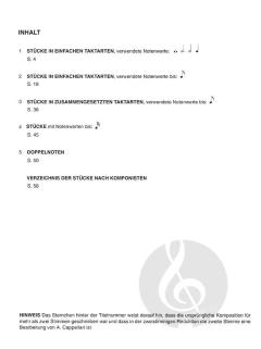 Erste Klassiksammlung für 2 Violinen 