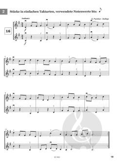 Erste Klassiksammlung für 2 Violinen 