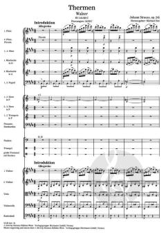 Thermen op. 245 RV 245AB/C von Johann Strauss (Sohn) 