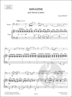 Sonatine von Pascal Proust 