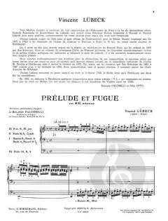 Prelude et Fugue en Re Mineur 