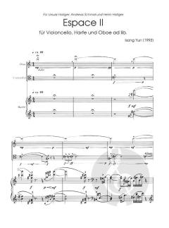 Espace II von Isang Yun 