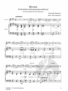Rêverie von Alexander Glasunow 