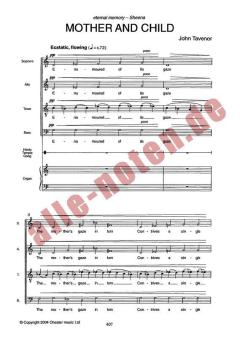 Mother and Child von John Tavener 