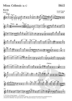 Missa Cellensis Hob. 22/8 von Joseph Haydn 