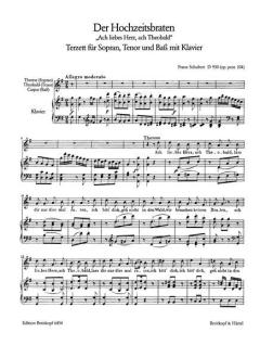 Der Hochzeitsbraten D 930 von Franz Schubert 