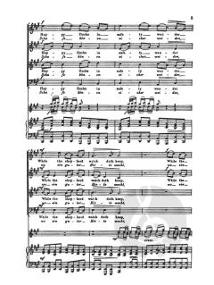 Happy Flocks in Safety Wander von Johann Sebastian Bach 