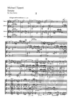 Sonata For 4 Horns von Michael Tippett 