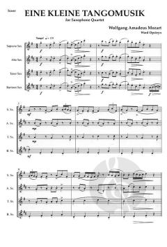 Eine kleine Tangomusik von Wolfgang Amadeus Mozart 