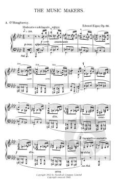 The Music Makers von Edward Elgar 