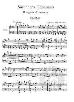 Susannens Geheimnis von Ermanno Wolf-Ferrari 