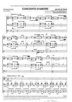 Concerto d'Amore von Jacob de Haan 