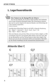 Guitar Fitness Grifftabelle von Achim Göres 