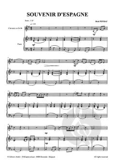 Souvenir d'espagne von René Potrat 