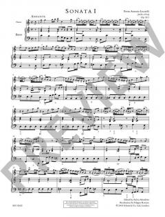 12 Sonaten op. 2 Band 1 von Pietro Locatelli 