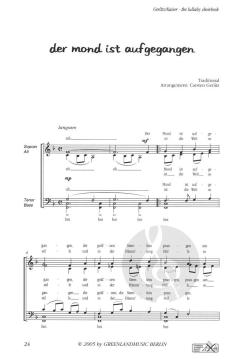 The Lullaby Choirbook von Carsten Gerlitz 