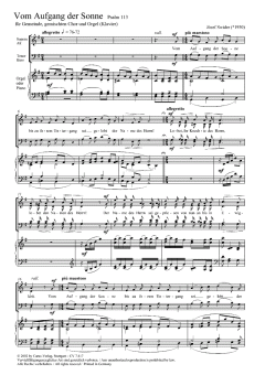 Vom Aufgang der Sonne von Józef Swider 