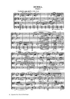 Five Late String Quartets von Antonín Dvořák 