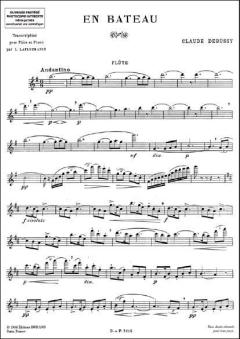 En Bateau von Claude Debussy 