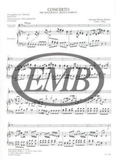 Concerto in Re maggiore von Giovanni Battista "Padre" Martini 