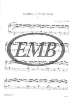 Gradus ad Parnassum von Muzio Clementi 