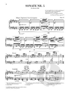 Klaviersonate Nr. 5 Op. 53 von Alexander Skrjabin 