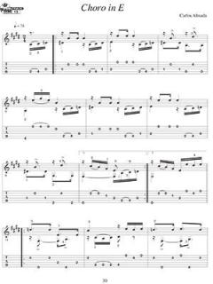 13 Easy Brazilian Choros for Solo Guitar von Carlos Almada 