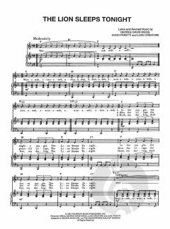 The Lion Sleeps Tonight von Luigi Creatore 