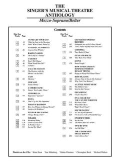 Singer's Musical Theatre Anthology Vol. 1 Mezzo-Soprano 