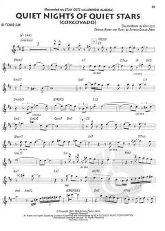 Bossa Novas (Artist Transcriptions) von Stan Getz 