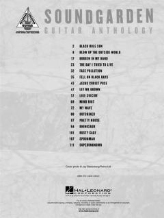 Soundgarden: Guitar Anthology 