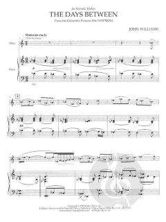 The Days Between from Stepmom for Solo Oboe and Piano von John Williams 