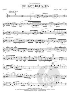 The Days Between from Stepmom for Solo Oboe and Piano von John Williams 