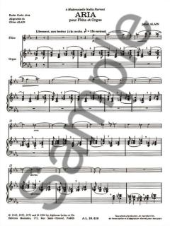 Aria von Jehan Alain 