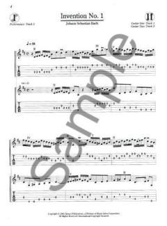 Bach Inventions for Guitar Duet von Johann Sebastian Bach 