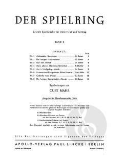 Der Spielring 2 von Curt Mahr 
