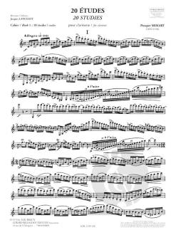 20 Etudes 1 