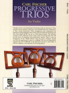 Progressive Trios for Violin 