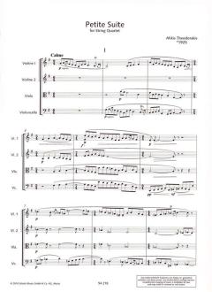 Petite Suite von Mikis Theodorakis 
