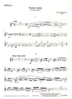 Petite Suite von Mikis Theodorakis 