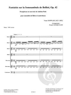 Fantaisie Sur La Somnambule De Bellini Op.42 von Franck Masquelier 