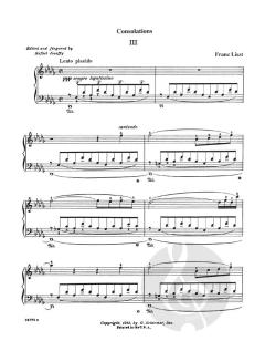 Consolation No.3 in D Flat von Franz Liszt 