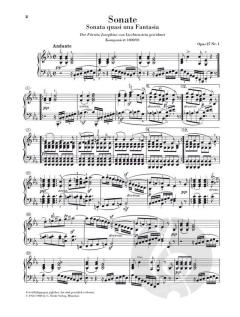 Klaviersonate Es-Dur op. 27/1 von Ludwig van Beethoven 