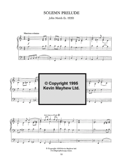 Short and Easy Organ Collection 