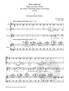 Dort und hier  von Hans Winterberg 