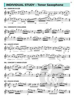 Essential Elements for Band 3 - Bb Tenor Sax 