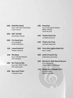 Popular Sheet Music of the 2020s 