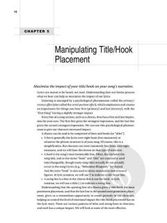 Songwriting Breakthroughs von Shane Adams 