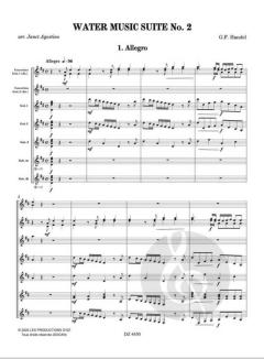 Water Music Suite No. 2 von Georg Friedrich Händel 